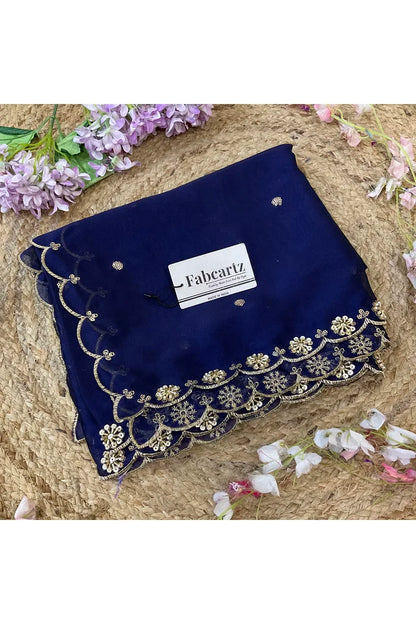 Beautiful Hand work and Beads work Rangoli Dupatta for women | Only Dupatta Dharani Dup