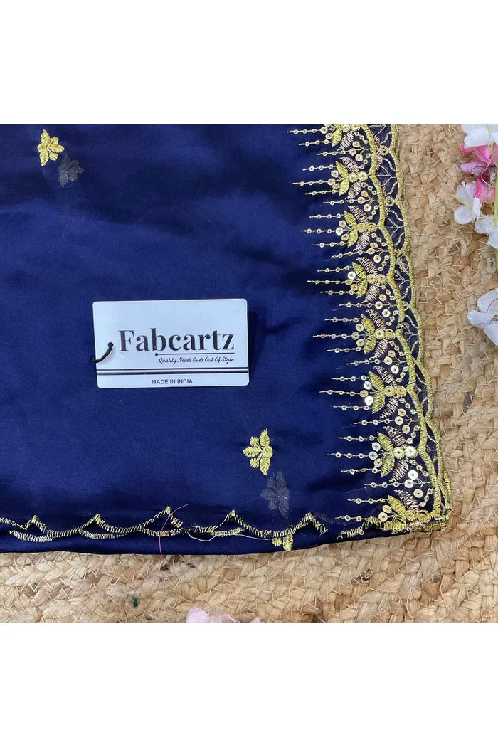 Beautiful Embroidery work Rangoli Dupatta for women | Only Dupatta Kalyani Dup