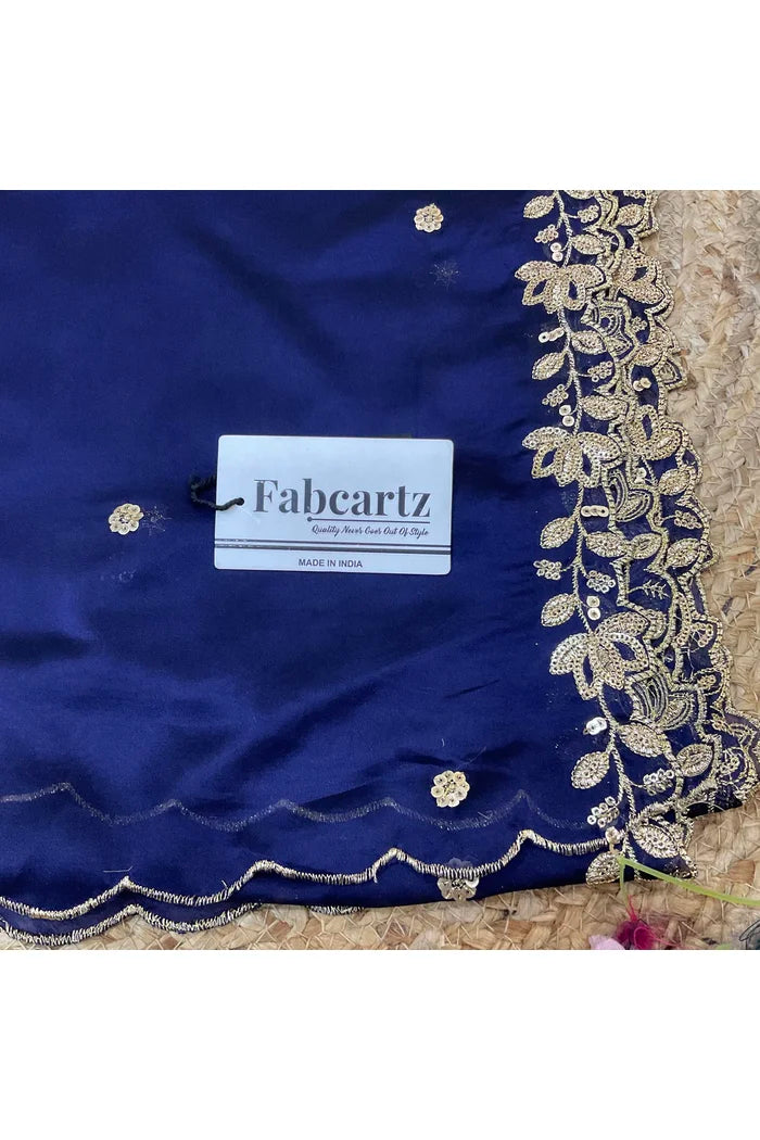 Beautiful Embroidery work Rangoli Dupatta for women | Only Dupatta BiliPatra Dup