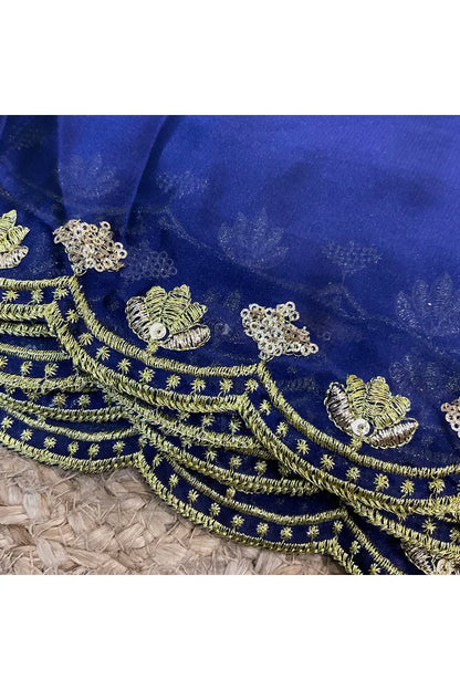 Beautiful Embroidery work Rangoli Dupatta for women | Only Dupatta Juhi Dup