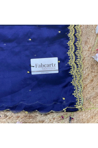 Beautiful Embroidery work Rangoli Dupatta for women | Only Dupatta Ishita Dup