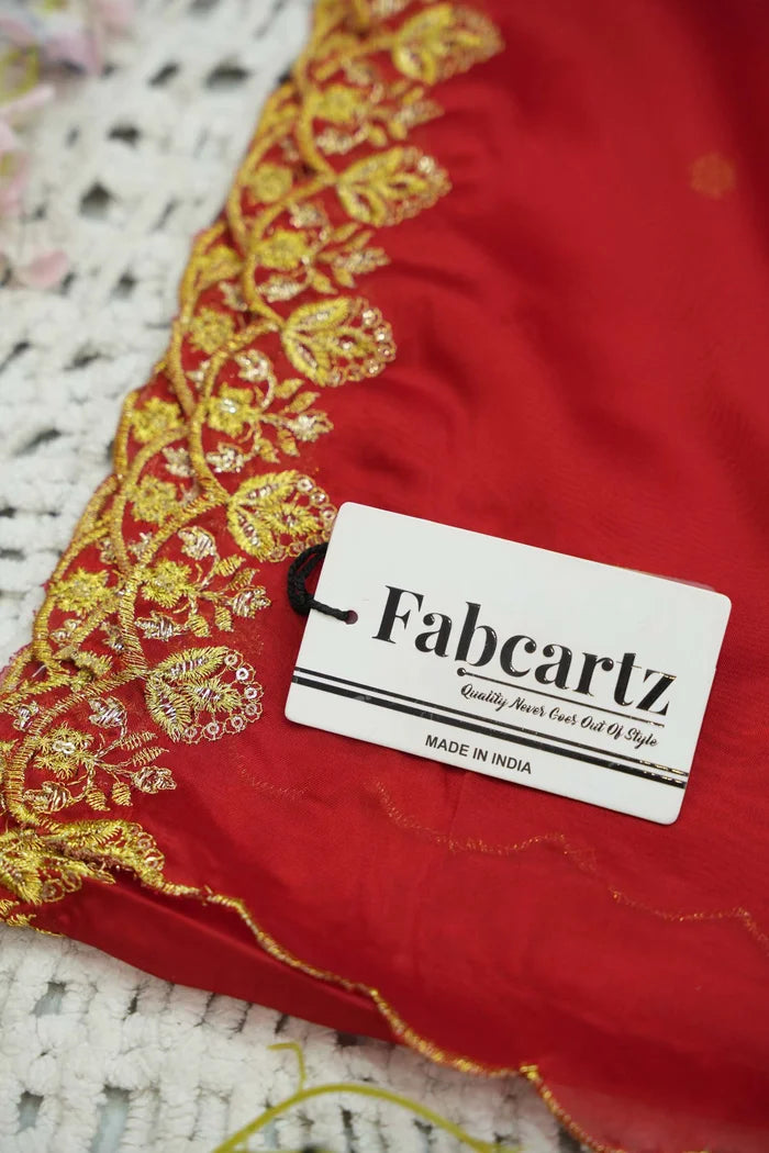 దక్షిణ భారత పండుగ సాంప్రదాయ హాఫ్ చీర (ఛవి) 