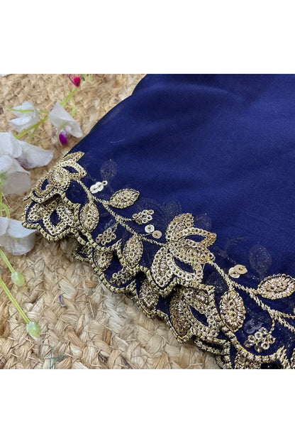 Beautiful Embroidery work Rangoli Dupatta for women | Only Dupatta BiliPatra Dup