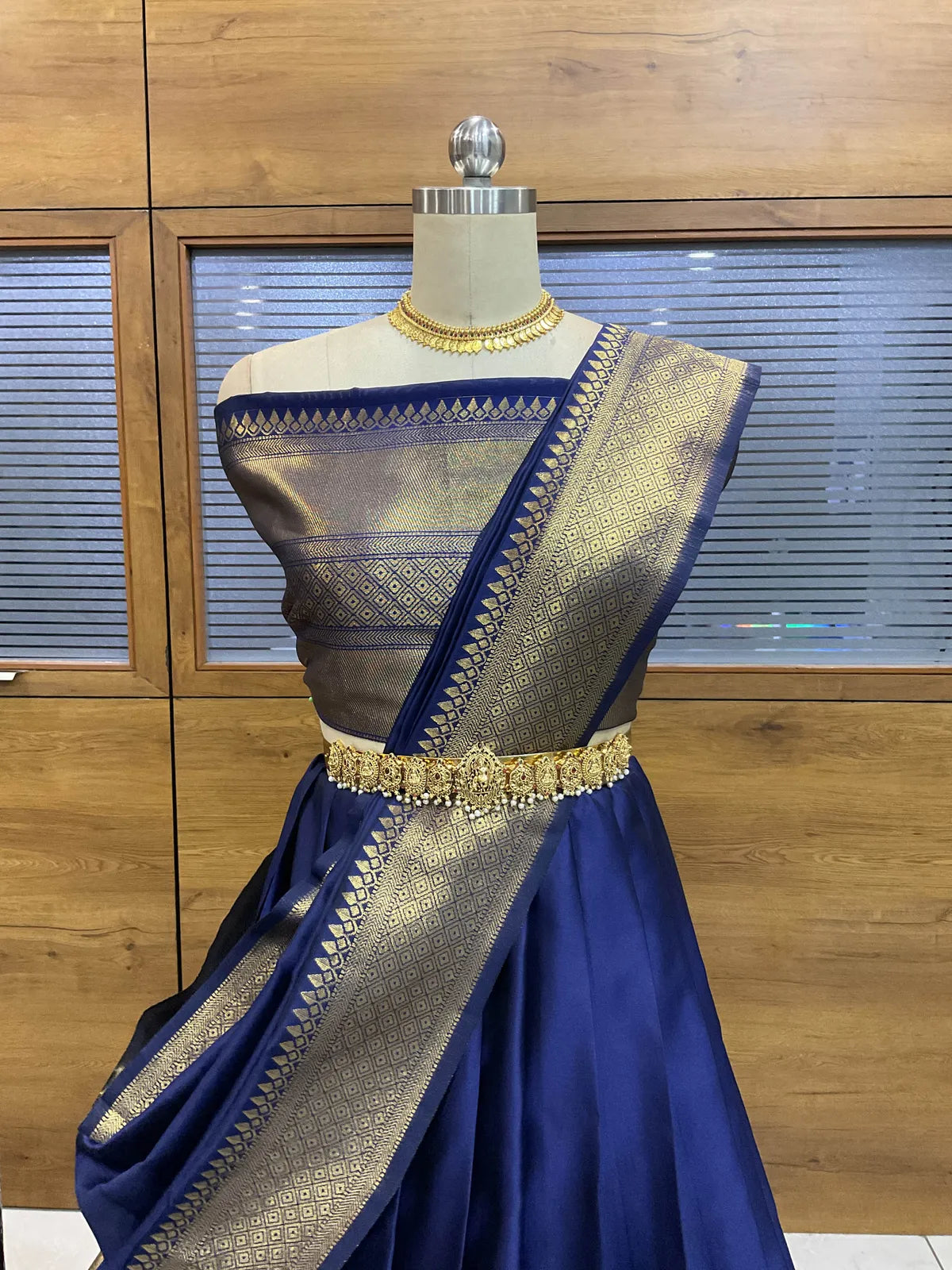 South Indian Festival Traditional Half Saree (NarayanPet)