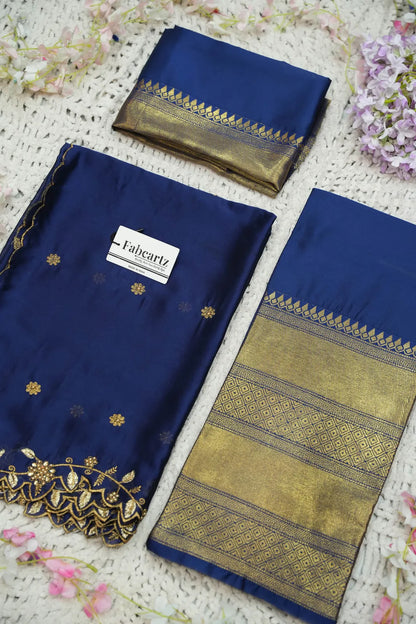 South Indian Festival Traditional Half Saree (NarayanRango)
