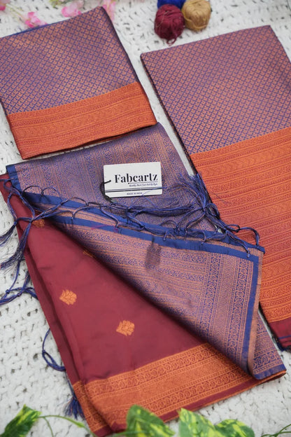 South Indian Festival Traditional Half Saree (Ival)