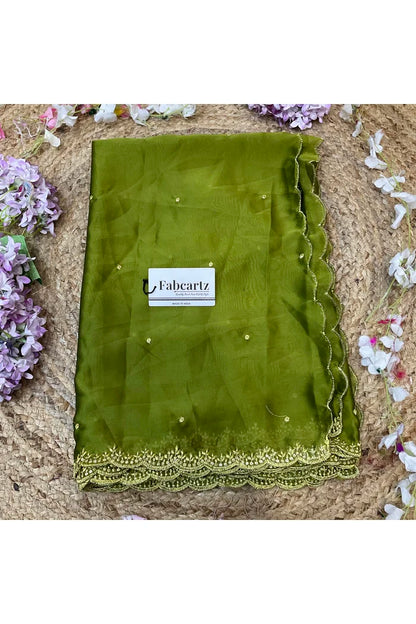 Beautiful Embroidery work Rangoli Dupatta for women | Only Dupatta Ishita Dup