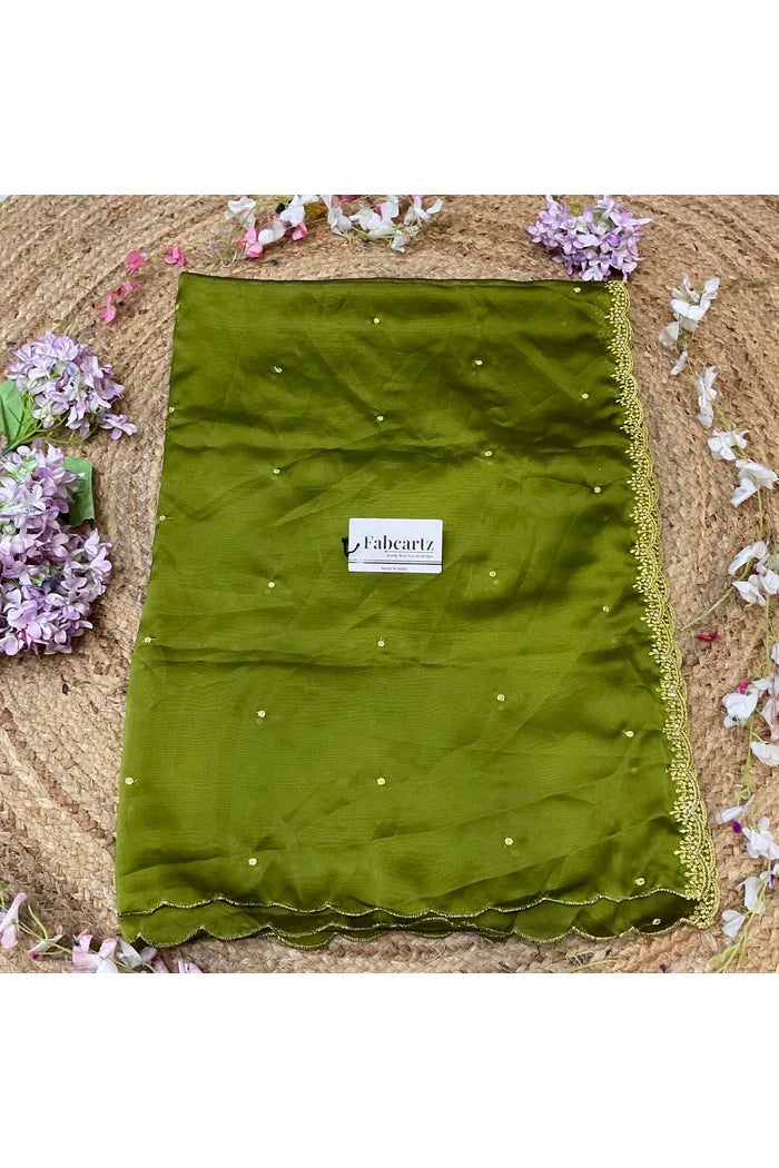 Beautiful Embroidery work Rangoli Dupatta for women | Only Dupatta Ishita Dup