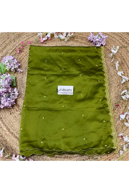 Beautiful Embroidery work Rangoli Dupatta for women | Only Dupatta Ishita Dup