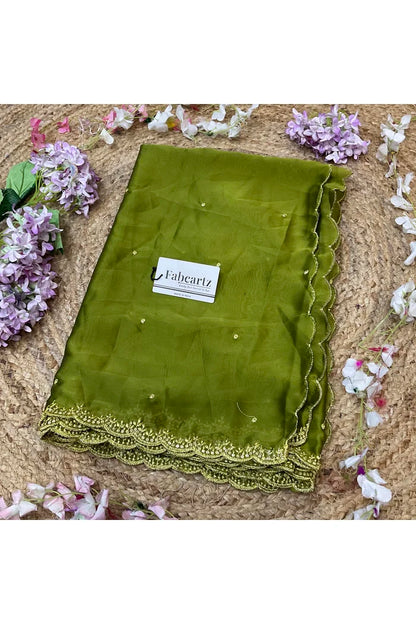 Beautiful Embroidery work Rangoli Dupatta for women | Only Dupatta Ishita Dup