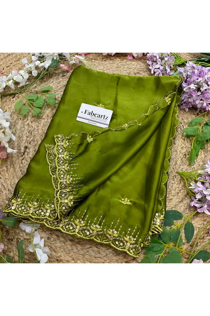 Beautiful Embroidery work Rangoli Dupatta for women | Only Dupatta Kalyani Dup