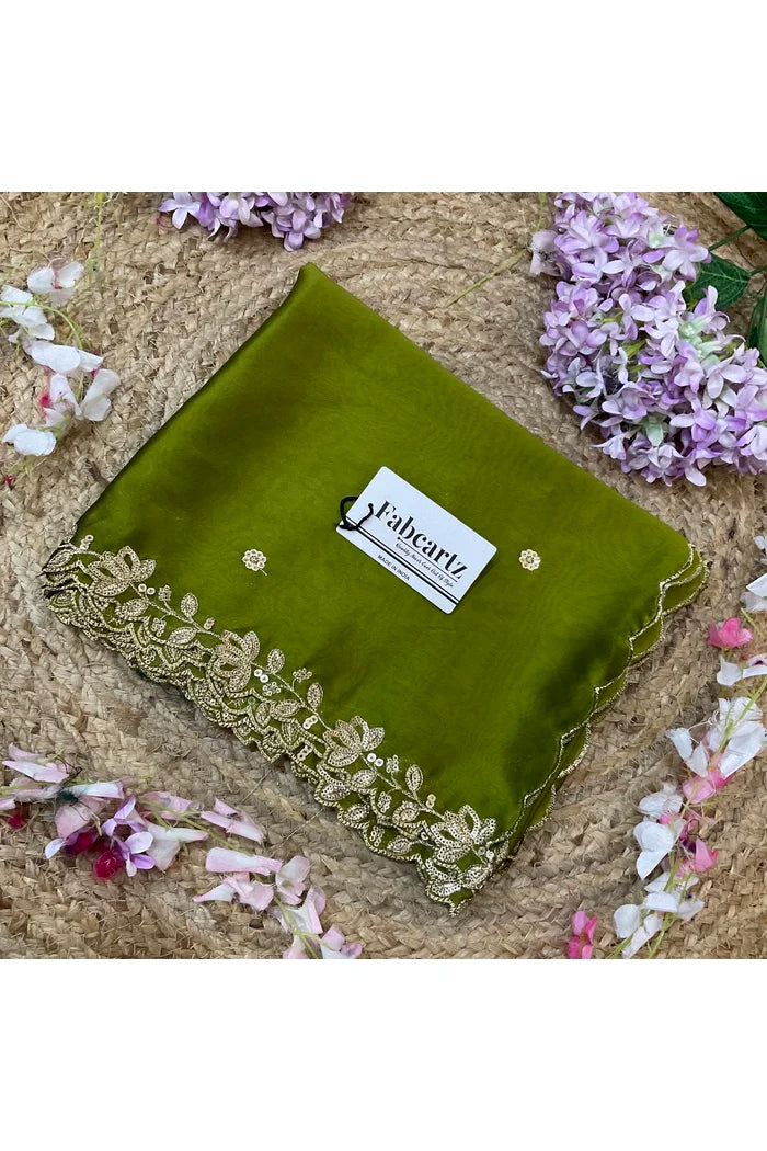 Beautiful Embroidery work Rangoli Dupatta for women | Only Dupatta BiliPatra Dup