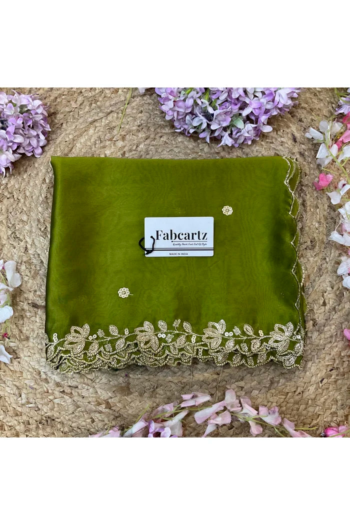 Beautiful Embroidery work Rangoli Dupatta for women | Only Dupatta BiliPatra Dup