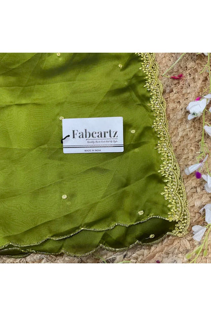 Beautiful Embroidery work Rangoli Dupatta for women | Only Dupatta Ishita Dup