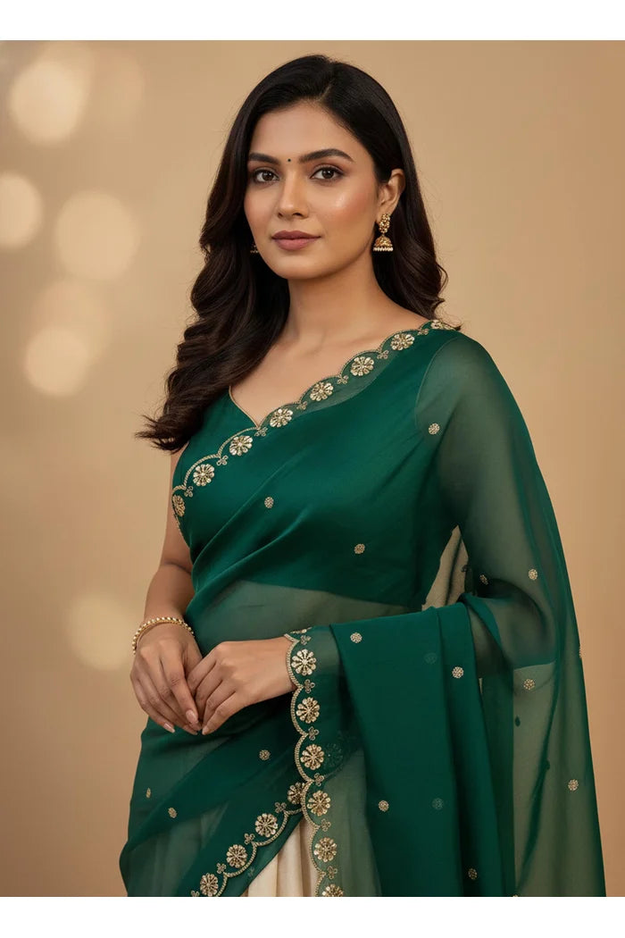 Beautiful Hand work and Beads work Rangoli Dupatta for women | Only Dupatta Dharani Dup