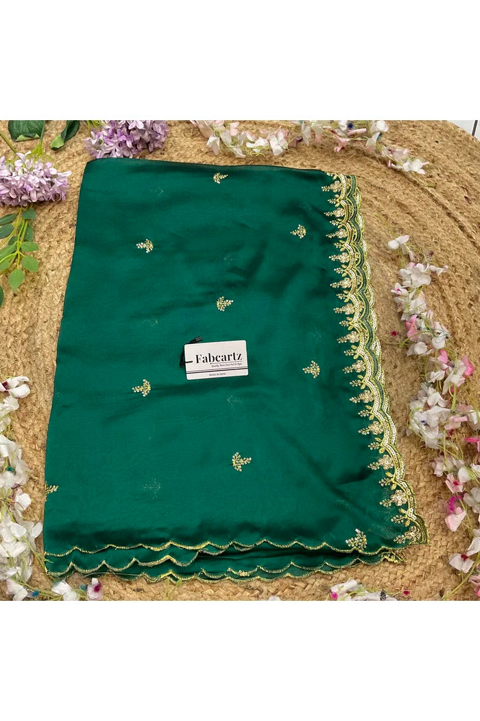 Beautiful Embroidery Work Rangoli Dupatta for women | Only Dupatta Veona Dup GT