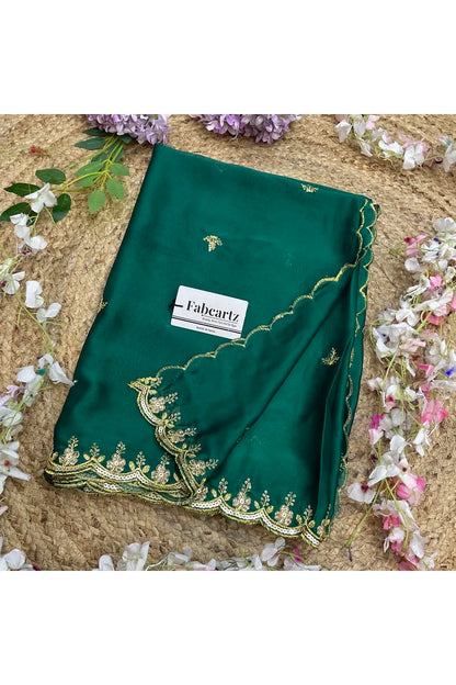 Beautiful Embroidery Work Rangoli Dupatta for women | Only Dupatta Veona Dup GT