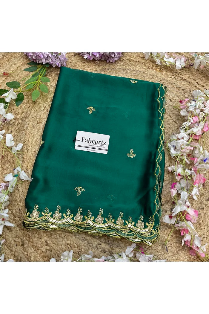 Beautiful Embroidery Work Rangoli Dupatta for women | Only Dupatta Veona Dup GT