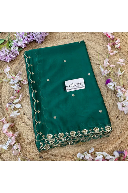 Beautiful Hand work and Beads work Rangoli Dupatta for women | Only Dupatta Dharani Dup