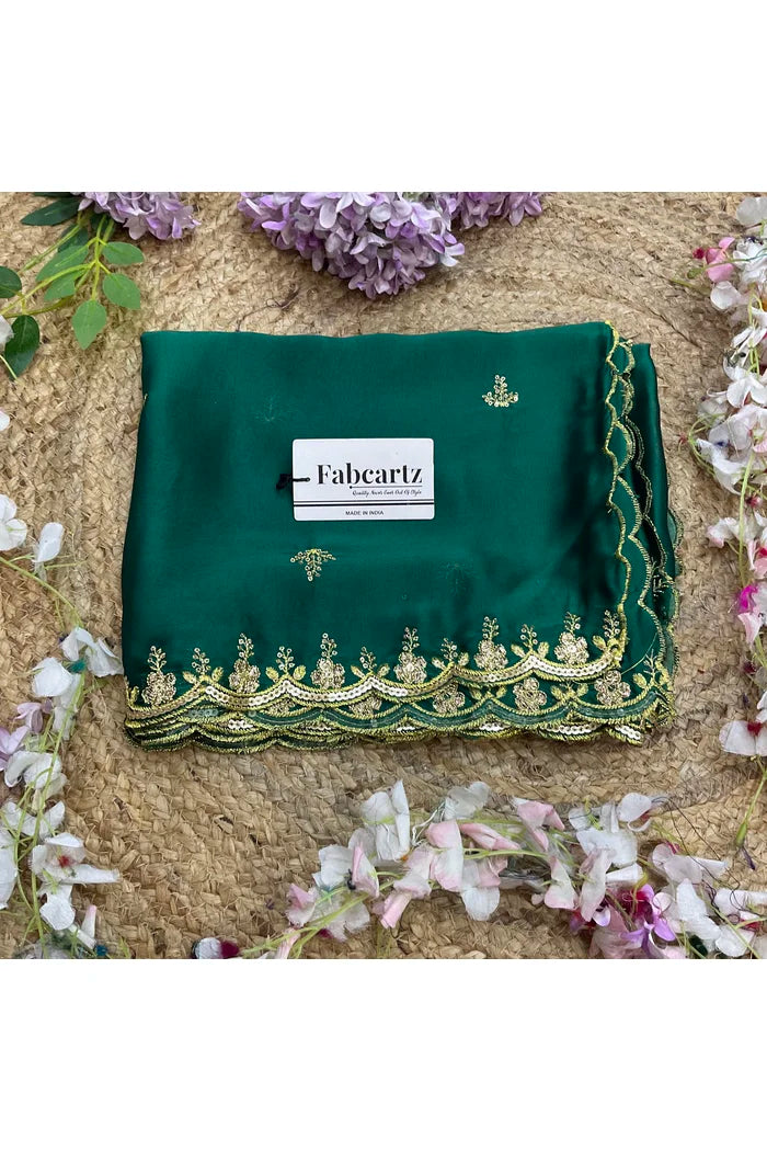 Beautiful Embroidery Work Rangoli Dupatta for women | Only Dupatta Veona Dup GT