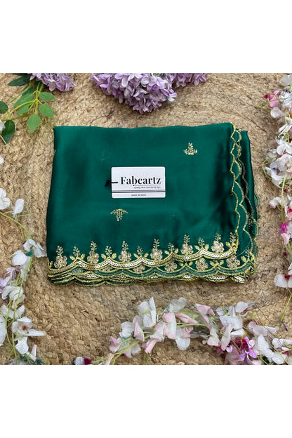 Beautiful Embroidery Work Rangoli Dupatta for women | Only Dupatta Veona Dup GT