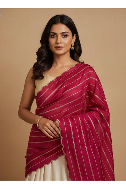 Beautiful Embroidery work Rangoli Dupatta for women | Only Dupatta Hyderabadi Dup