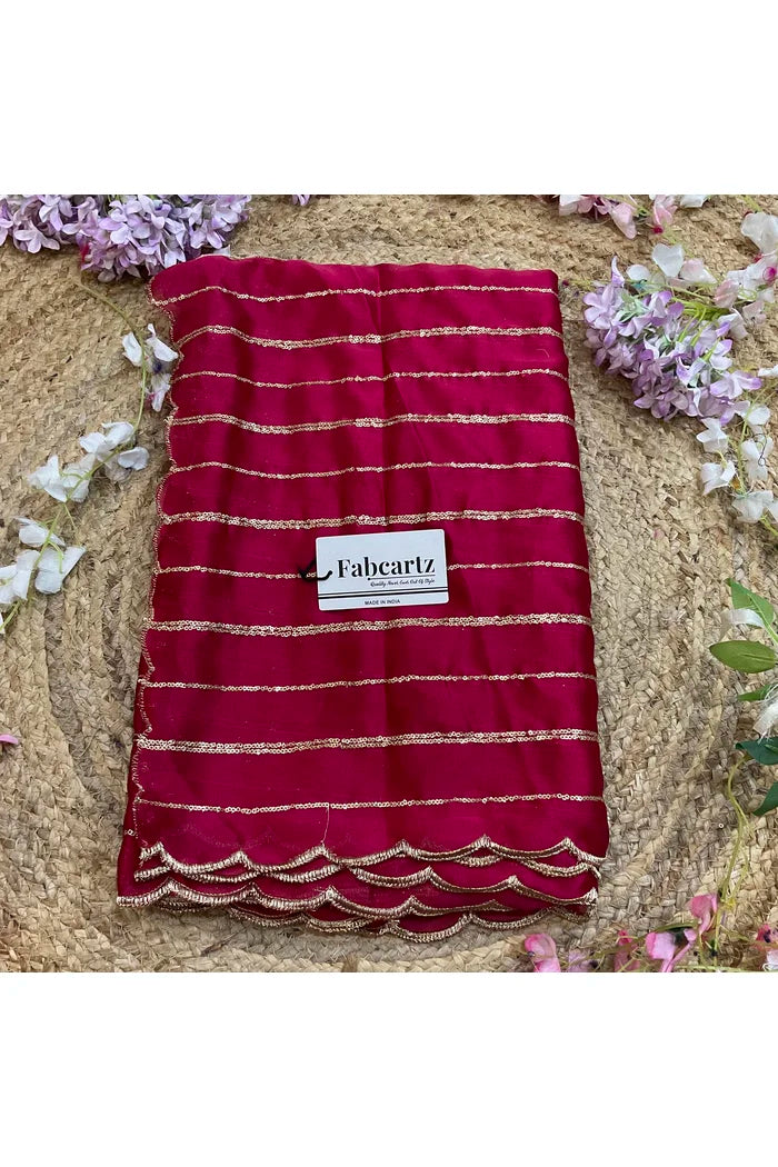 Beautiful Embroidery work Rangoli Dupatta for women | Only Dupatta Hyderabadi Dup