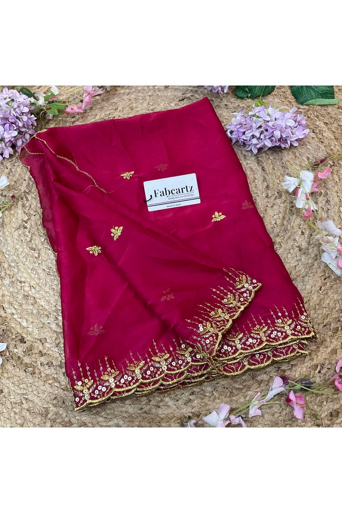 Beautiful Embroidery work Rangoli Dupatta for women | Only Dupatta Kalyani Dup