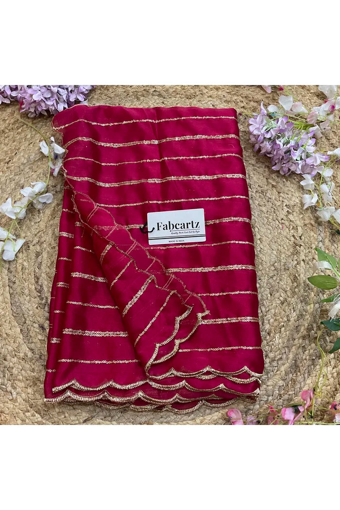 Beautiful Embroidery work Rangoli Dupatta for women | Only Dupatta Hyderabadi Dup