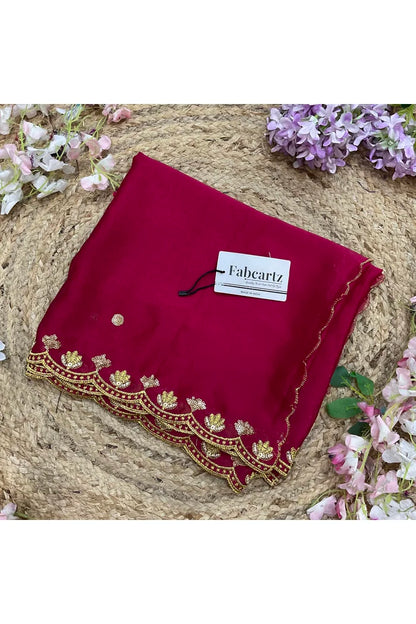 Beautiful Embroidery work Rangoli Dupatta for women | Only Dupatta Juhi Dup