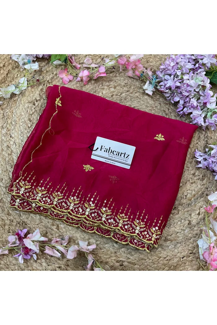 Beautiful Embroidery work Rangoli Dupatta for women | Only Dupatta Kalyani Dup