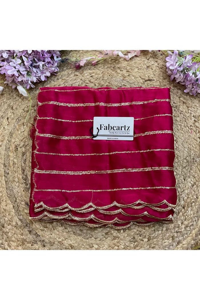 Beautiful Embroidery work Rangoli Dupatta for women | Only Dupatta Hyderabadi Dup