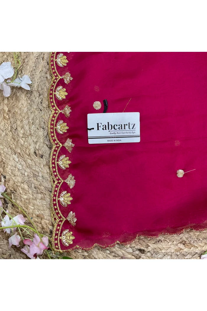 Beautiful Embroidery work Rangoli Dupatta for women | Only Dupatta Juhi Dup