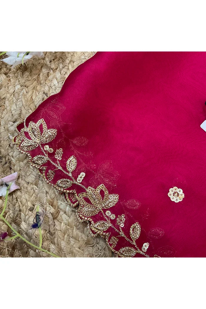 Beautiful Embroidery work Rangoli Dupatta for women | Only Dupatta BiliPatra Dup
