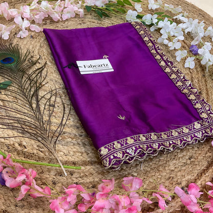 OyeDup Beautiful Embroidery work Rangoli Dupatta for women | Only Dupatta