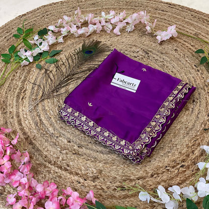 OyeDup Beautiful Embroidery work Rangoli Dupatta for women | Only Dupatta
