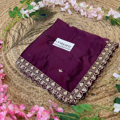OyeDup Beautiful Embroidery work Rangoli Dupatta for women | Only Dupatta