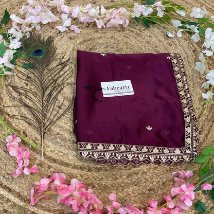 OyeDup Beautiful Embroidery work Rangoli Dupatta for women | Only Dupatta