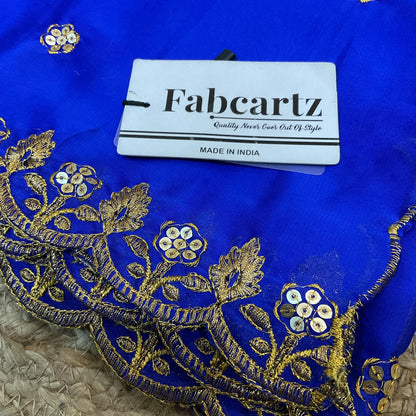 PihuSudhaDup Beautiful Embroidery work Rangoli Dupatta for women | Only Dupatta