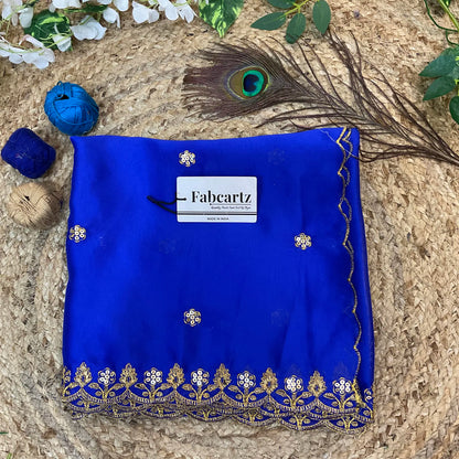 PihuSudhaDup Beautiful Embroidery work Rangoli Dupatta for women | Only Dupatta