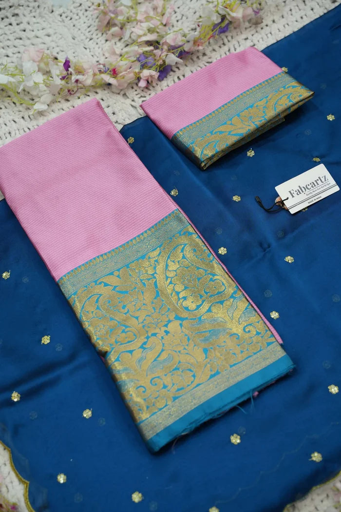 దక్షిణ భారత పండుగ సాంప్రదాయ హాఫ్ చీర (ఆర్వి) 