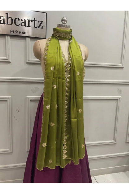 Beautiful Embroidery work Rangoli Dupatta for women | Only Dupatta Satyabhumi Dup