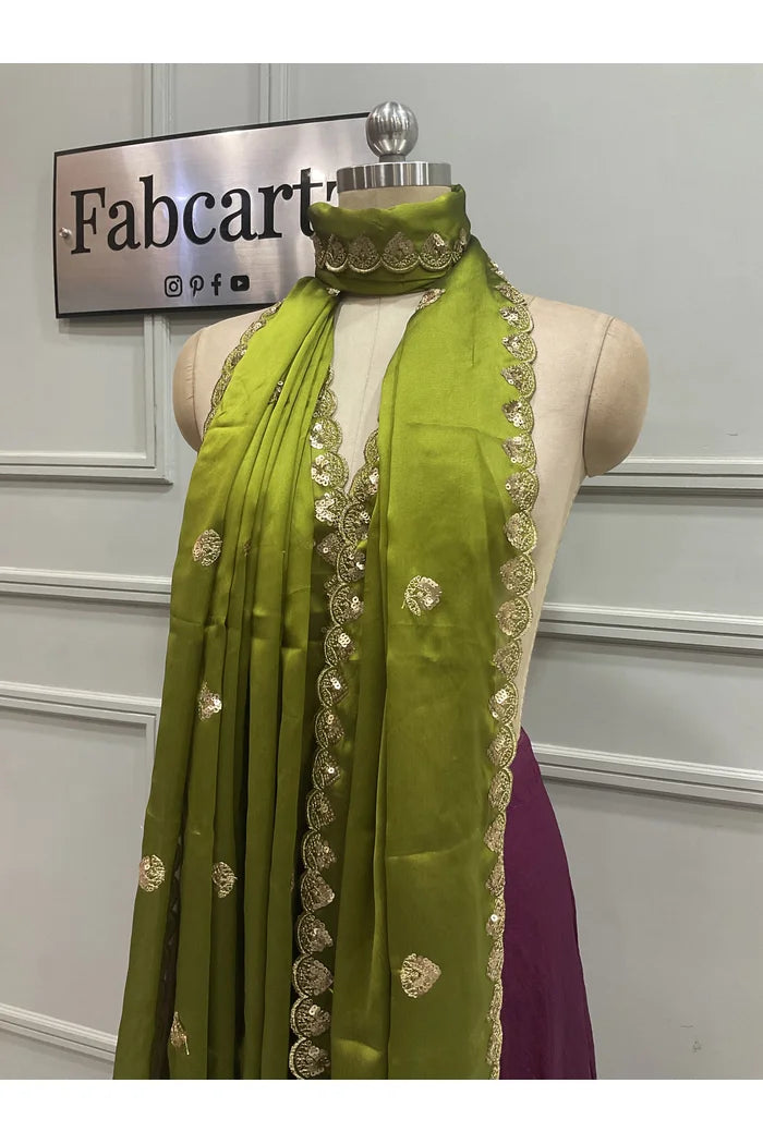 Beautiful Embroidery work Rangoli Dupatta for women | Only Dupatta Satyabhumi Dup