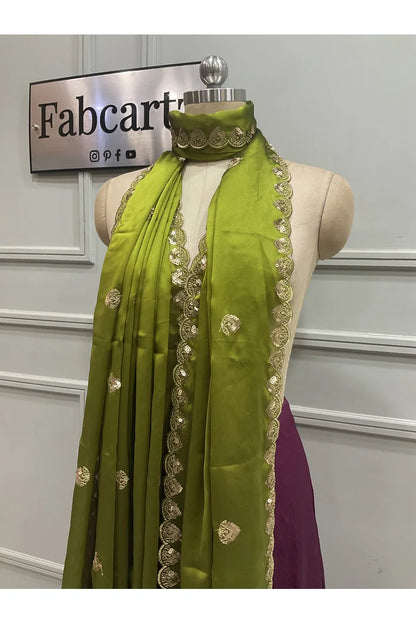 Beautiful Embroidery work Rangoli Dupatta for women | Only Dupatta Satyabhumi Dup