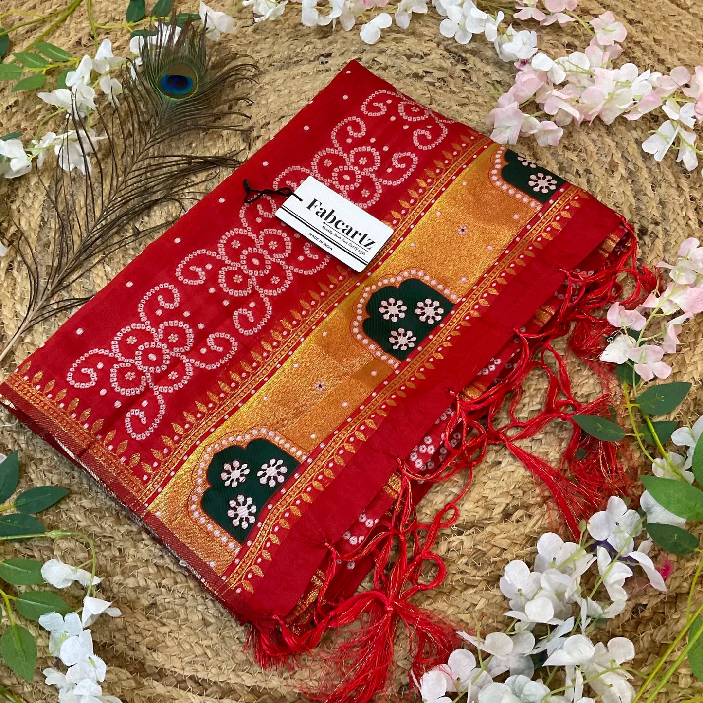 PrekshuDup Beautiful Jacquard Woven Design Dupatta for women | Only Dupatta