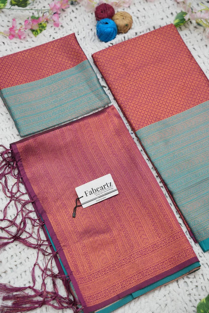 South Indian Festival Traditional Half Saree (Ival)