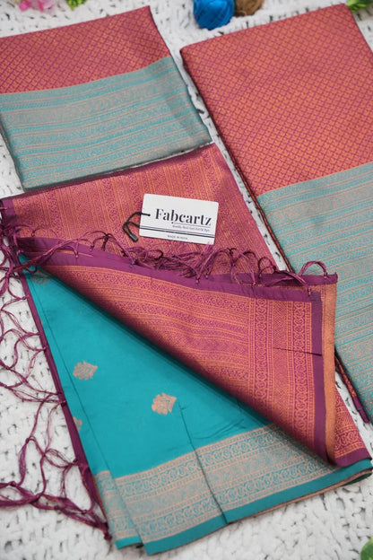 South Indian Festival Traditional Half Saree (Ival)