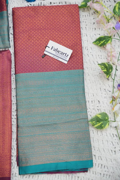 South Indian Festival Traditional Half Saree (Ival)