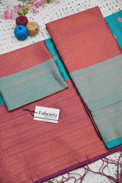 South Indian Festival Traditional Half Saree (Ival)