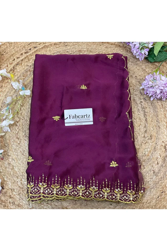 Beautiful Embroidery work Rangoli Dupatta for women | Only Dupatta Kalyani Dup